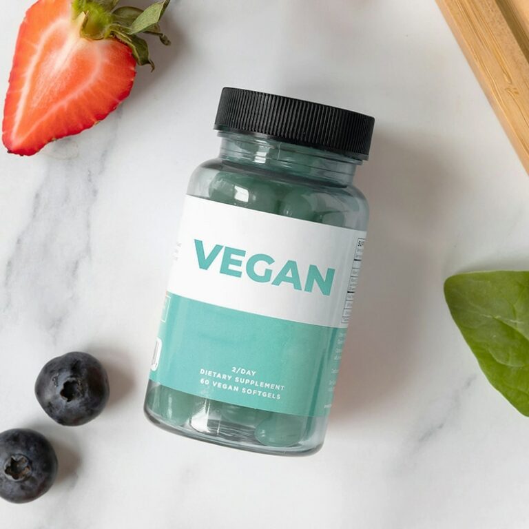 Wellness supplements assortment